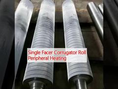 Single Facer Corrugator Roll Peripheral Heating